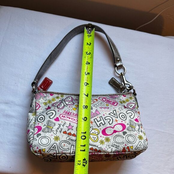 Rare Coach Multicolor Grafitti Mini Shoulder Bag - Picture 8 of 8